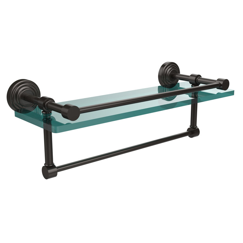 Tablette de rangement Beresford, Bronze huilé, H 5 po x l 16 po x P 5 po