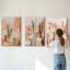 3 Piece Wrapped Canvas Print-1256140676