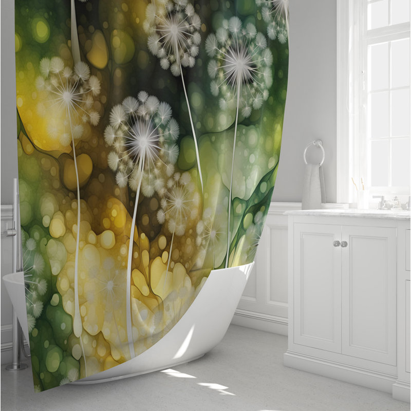 Rideau de douche Yiwei, H 72 po x l 70 po