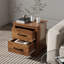 Table de chevet 2 tiroirs Elishua-86871405