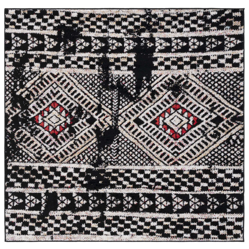 Muniz Performance Southwestern Rug, Square 6'