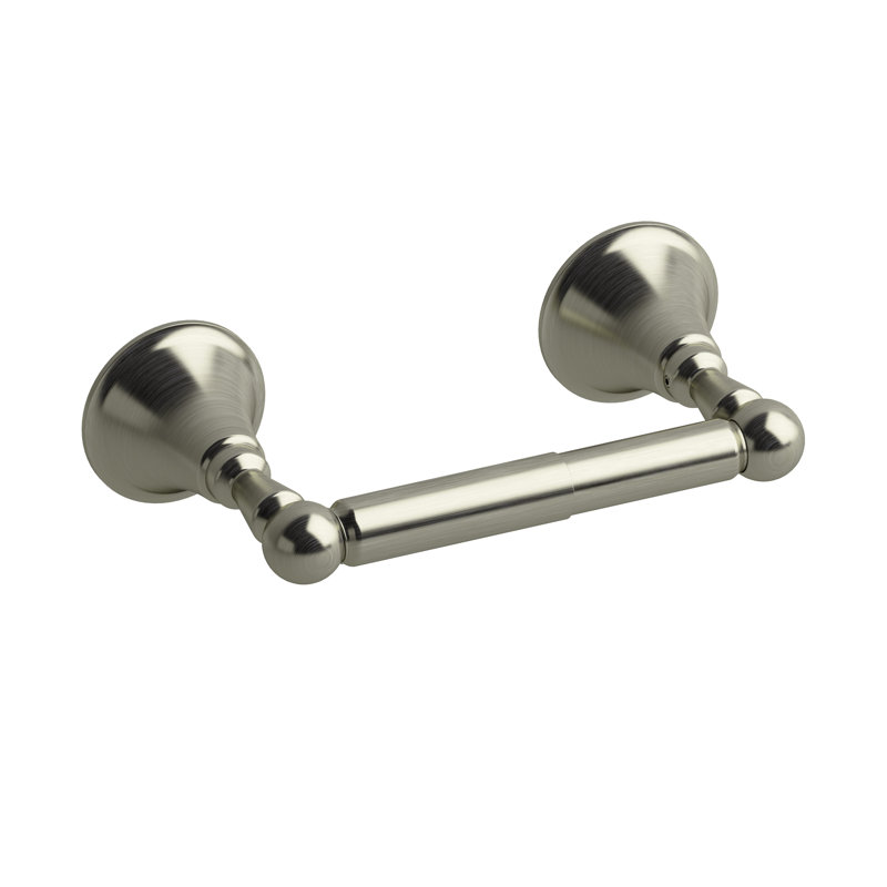 Momenti™ Wall Mount Single Toilet Paper Holder, Brushed Nickel