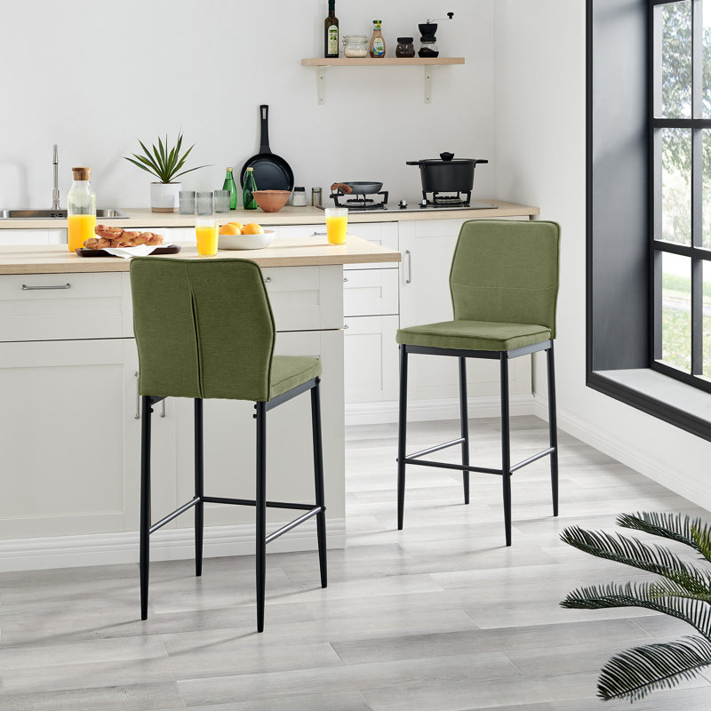 Tabouret de bar Niko Luxury, Vert