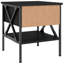 Tahnaout 40cm W Iron Bedside Table-169839290-135005046