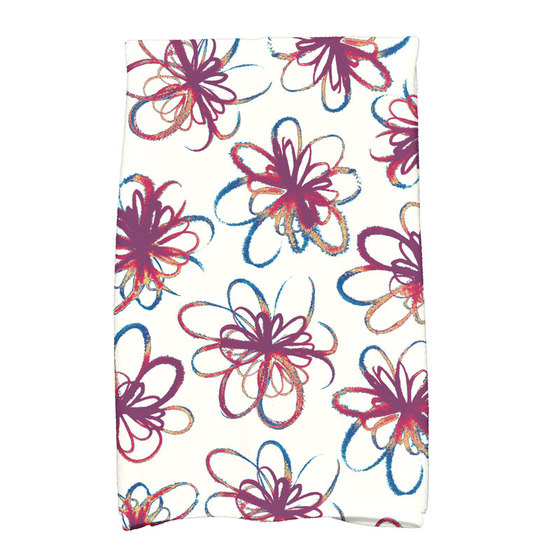 Tea Towel Kitchen Towel, Purple