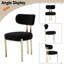 Adnah 48.5cm H Teddy Upholstered Metal Side Chair-2127481708