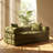HF-73" W x 36.5" D x 32" H Corduroy Convertible Modular Sofa Bed-129388165