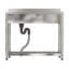 Belfry Kitchen Heideman 500mm W Single Bowl Stainless Steel Kitchen Sink with 1 Faucet Hole