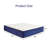 Modern Mattress With Gel Memory Foam Euro Top Cool Hybrid Individual Pocket Spring With Edge Support-183382425
