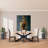 Discover Modern Elegance - Rectangle Dining Table with Mango Wood Top and Sturdy Spider Legs-832280149