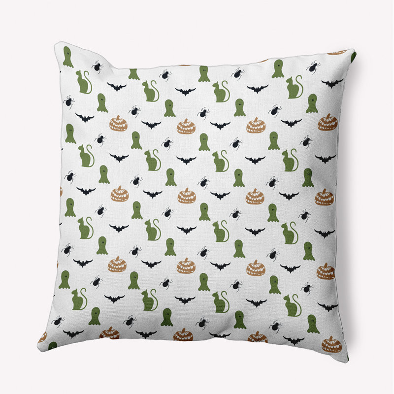 Coussin Vinco, 16 po x 16 po, Oignon vert