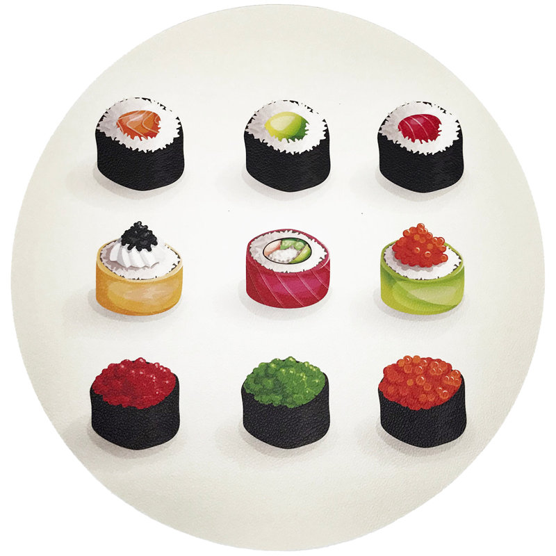Sushi Zen 16" Vinyl Placemat