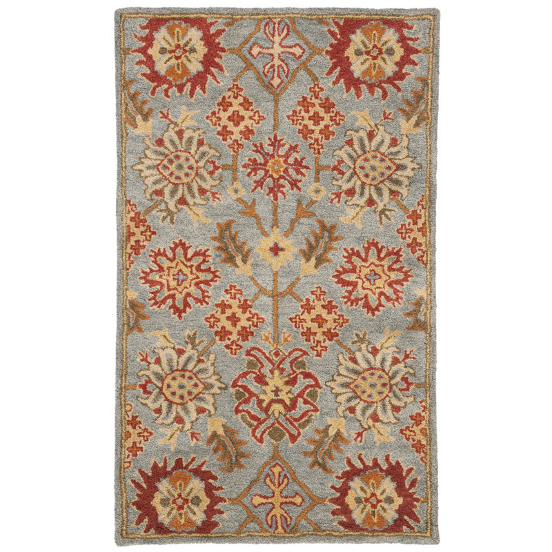 Wahcheechee Hand Tufted Wool Oriental Rug, Rectangle 3' x 5'