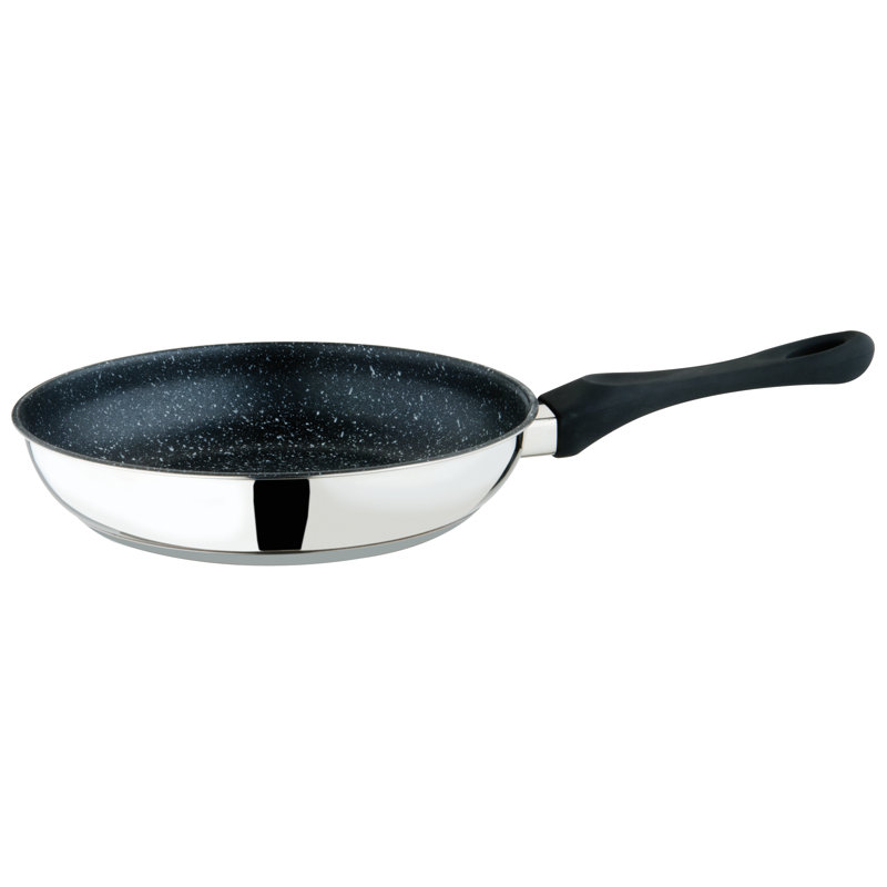 Poêle à frire noir, L 10,2 po