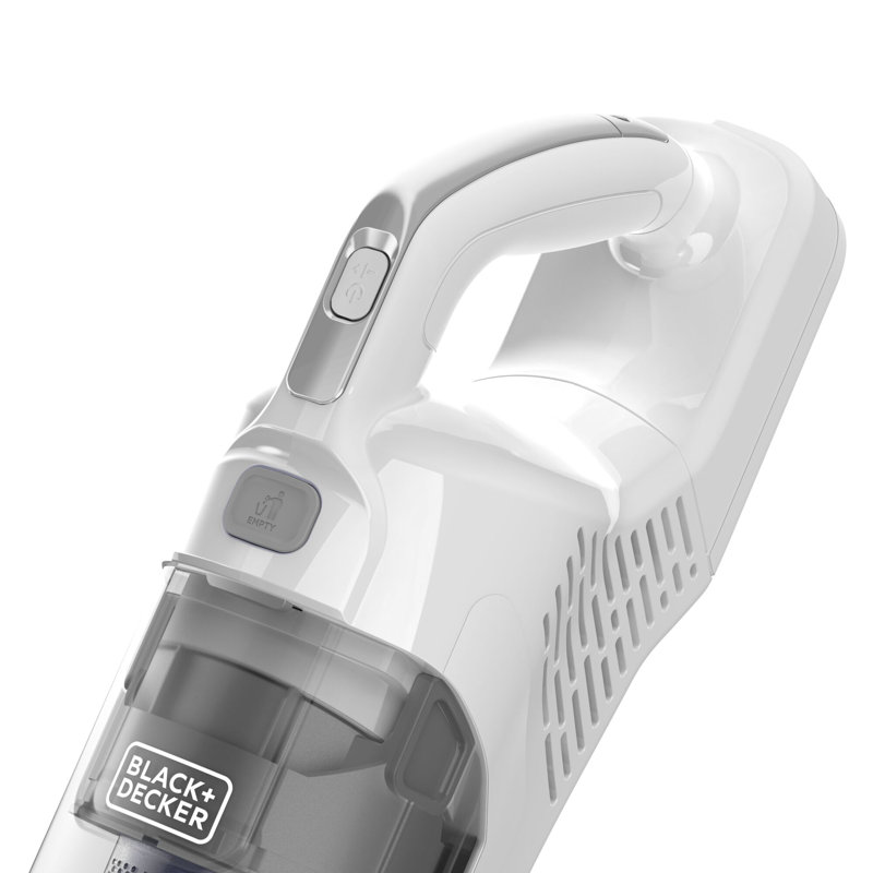 Noir + aspirateur balai sans fil 16 V MAX + blanc