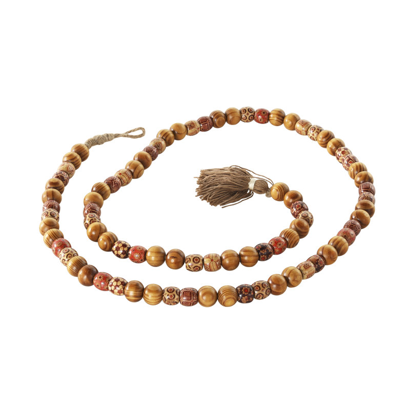 Guirlande 63 po, Brun multicolore