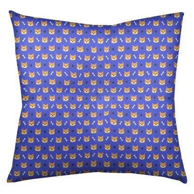 Coussin de sol Katelyn Elizabeth Shiba Inu