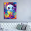 Art mural sur toile Trinx «Colorful Ghost» par Momart-12766164
