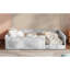 Lit double tapissier sur pied-789943017