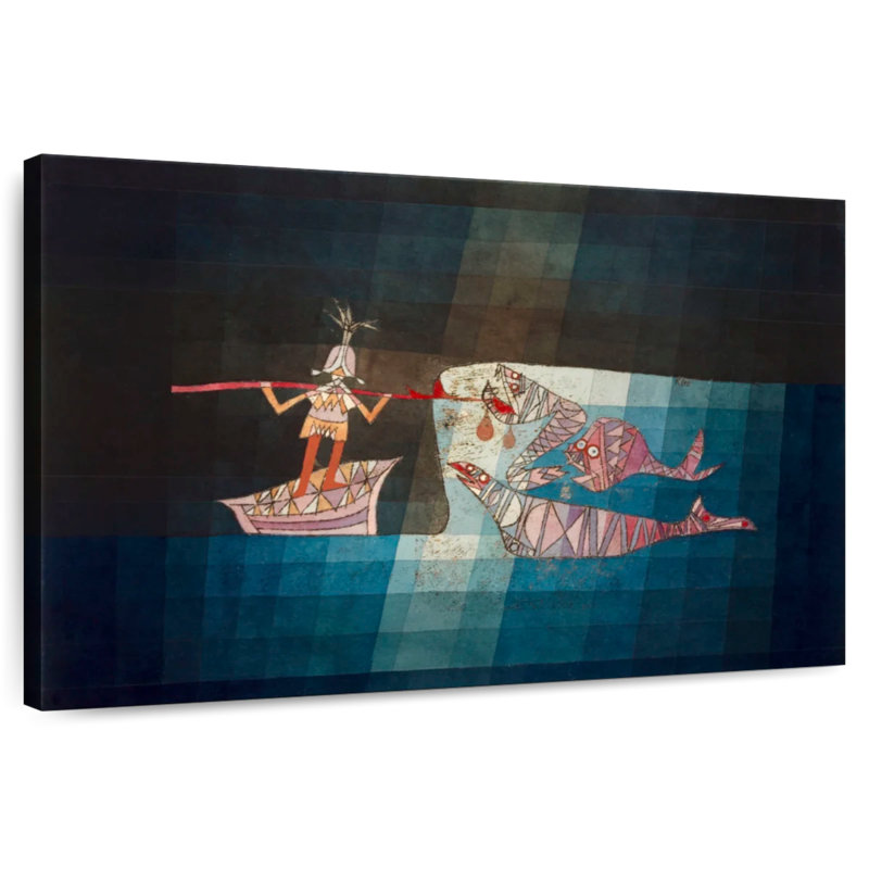 Scène de combat Avery de l'Opéra amusant et fantastique The Seafarers, H 16 po x l 24 po