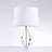 Lauren Lucite & Gold Accented Table Lamp