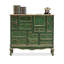 Commodes et commodes rectangulaires en bois manufacturé vert-346199986