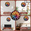 Horloge brillante en cristal