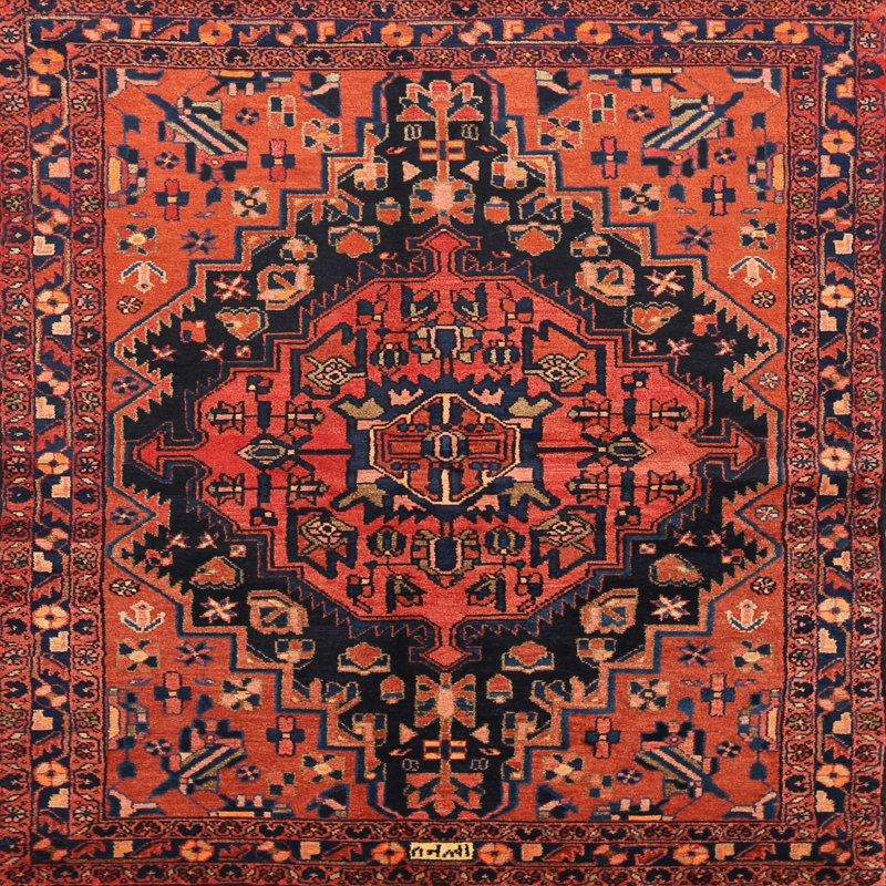 Oriental Indoor Rug, Square 6'