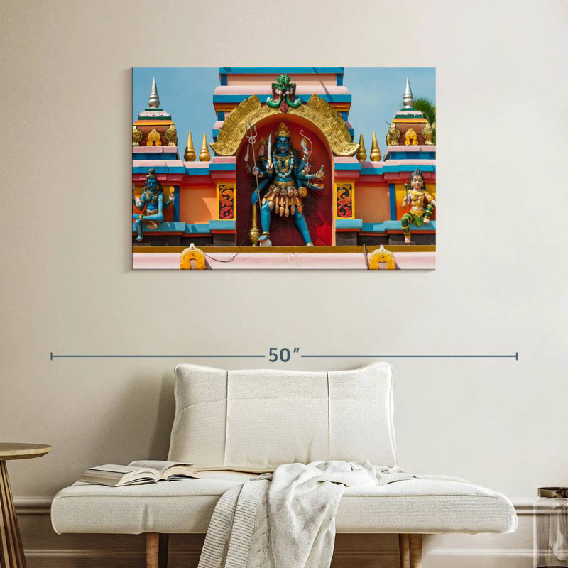 Adella Varkala Kali Statue, 26" H x 39" W
