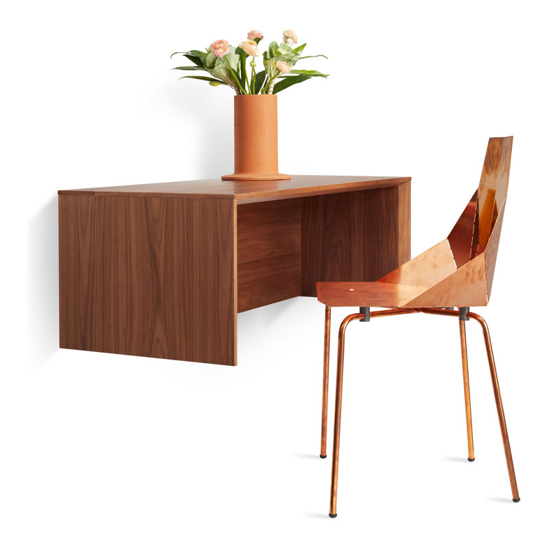 Wonder Wall 2.0 Solid Wood Desk, Walnut