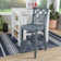 Ariarna 3pc Counter Height Space Saver Dining Set