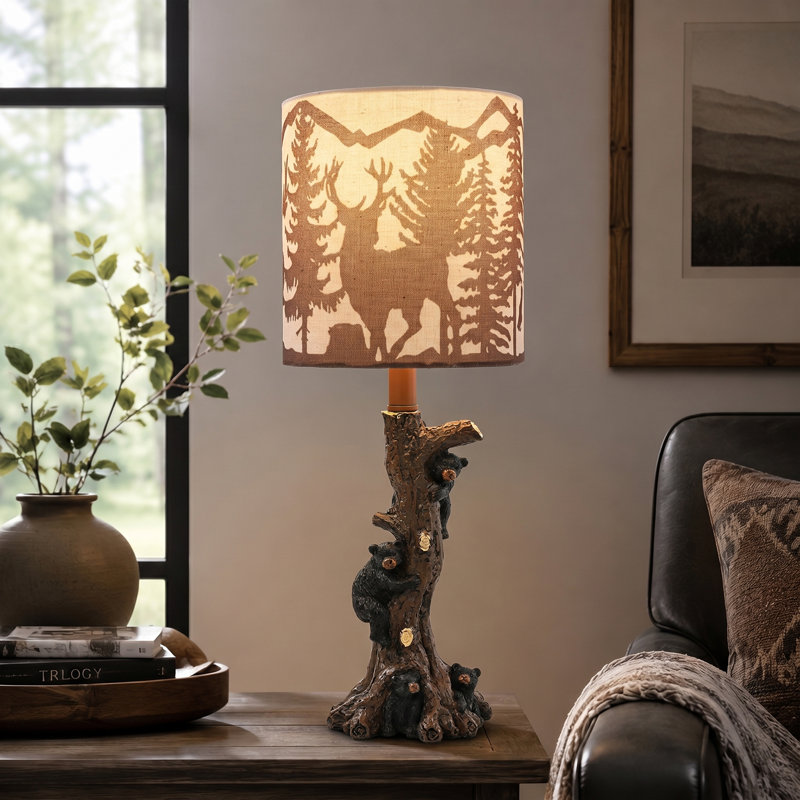Petite lampe de table 19 po
