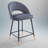 Rebeca Velvet Counter Stool-1715955241