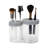 Plastic 2 Compartment Makeup Organizer