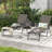 Sarie Outdoor Metal Chaise Lounge Set-619044793