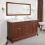 Miroir rectangulaire en bois de teck 72 "x 30" Eviva New York-1160722434