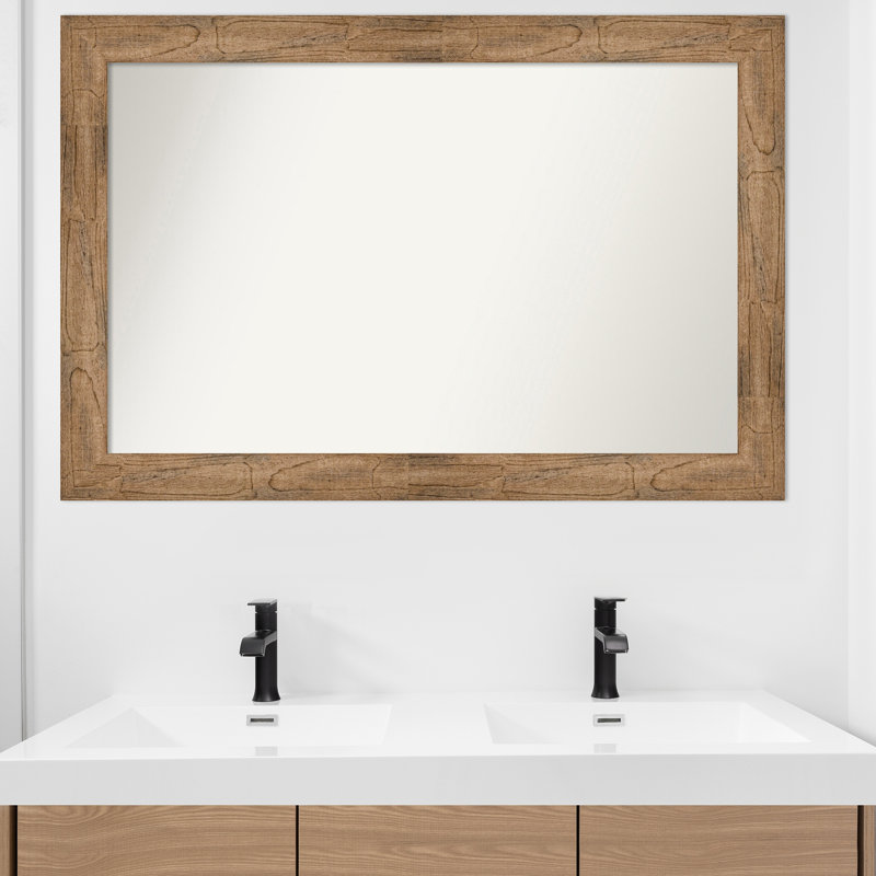 Timmy Solid Wood Wall Mirror, 30.5" x 45.5", Rectangle