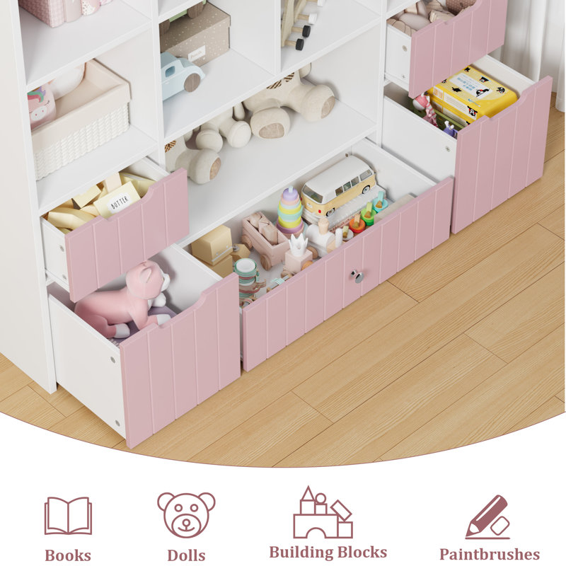 Alza Toy Organizer, Pink