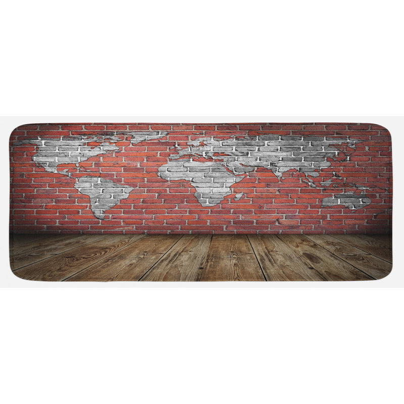 Tapis de cuisine wanderlust