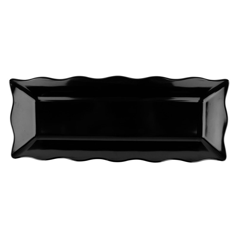 ML-87-W - 1,8 pte, plateau 17,5 po x 6,75 po, profondeur 2 po, Noir, noir, noir, noir