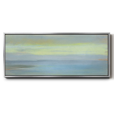 Marine Sunset- Framed Canvas