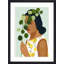 «Botany Portrait II» par Victoria Borges - peinture encadrée-1087885489-1182600193