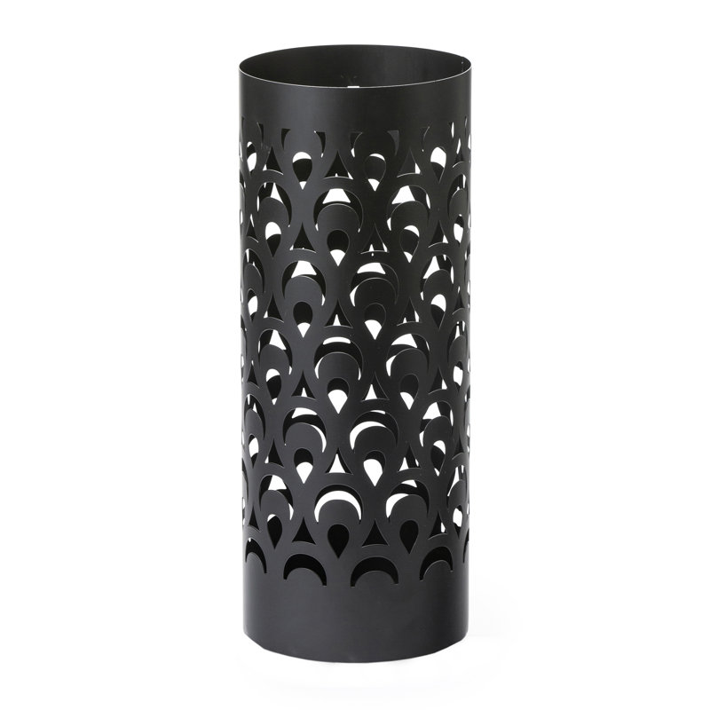 Hofmann Metal Freestanding Umbrella Stand, Black