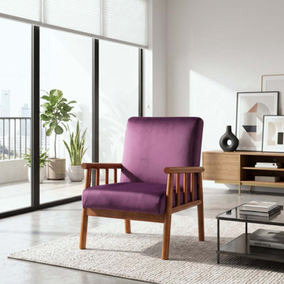 Chaise avec accoudoirs Classic Mid-Century