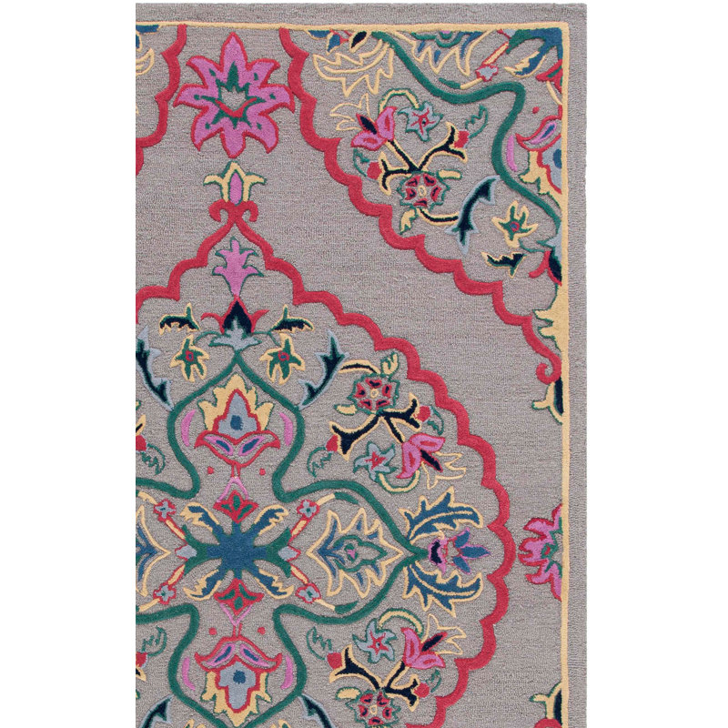 Tapis oriental en laine touffeté à la main Blokzijl, Rectangle de 10 pi x 14 pi