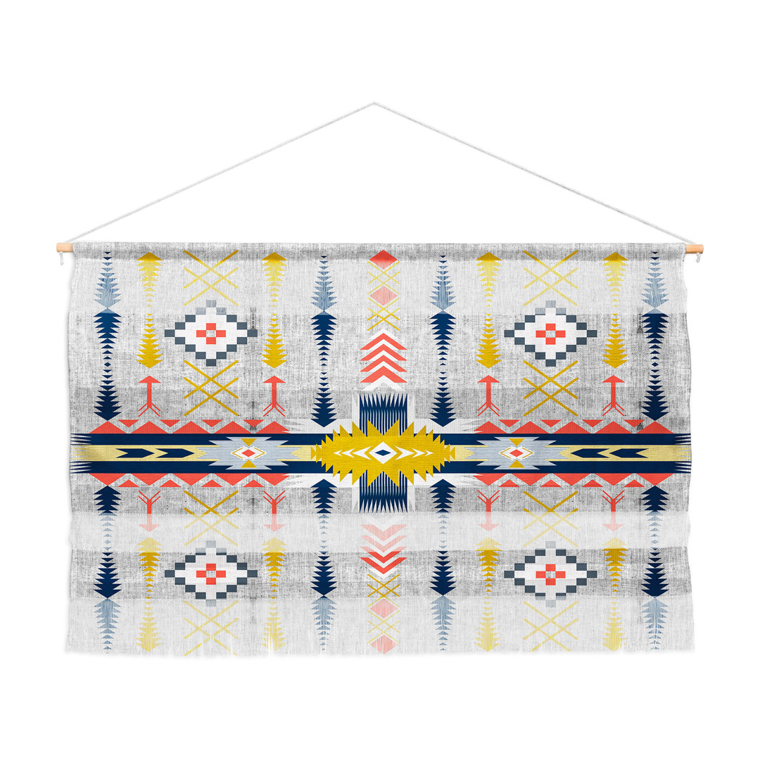 Polyester Marta Barragan Camarasa Geometric Wall Hanging with Hanging Accessories Included East Urban Home 