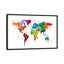 World Map Series: Dripping Effect I, impression sur toile tendue-19744882-74756163-74756164