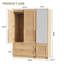 Armoire 3 portes avec miroir pleine grandeur