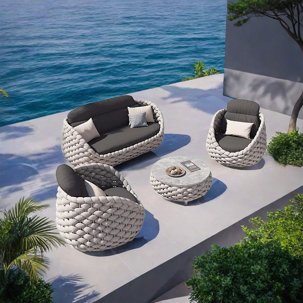 Elegance Furnishings Waterproof and sunscreen patio sofa | Wayfair