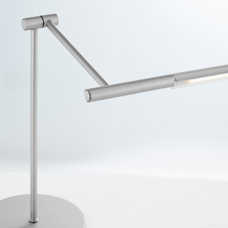 Guernsey Adjustable Desk Lamp, Silver